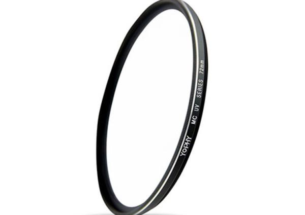 Cheap 72mm Camera Lens UV Filter With Outer Frame Silver Linear Plating For DSLR Camera Lens for sale