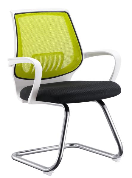 Cheap Ergonomically Designed Office Training Chairs With Arms / Chrome R350 Foot for sale