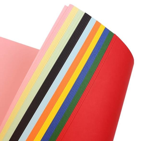 Cheap A3 Rectangular Coloured Paper Sheets Smooth Finish for sale