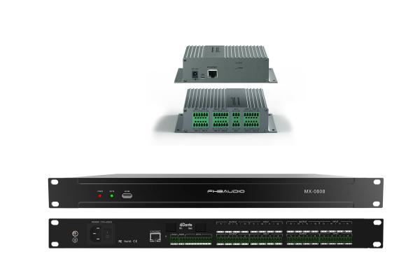 Cheap 8CH Digital Signal DSP Audio Processor ROHS CE With Echo Canceller for sale