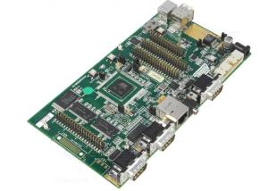 China 8G EMMC PCB Sd Card 4mil Circuit Board Components Green ROGERS on sale
