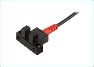 China 5V 12V 24V 4-Wire Fork Photolectric Sensor 5mm Infrared Beam Sensor Switch PNP on sale