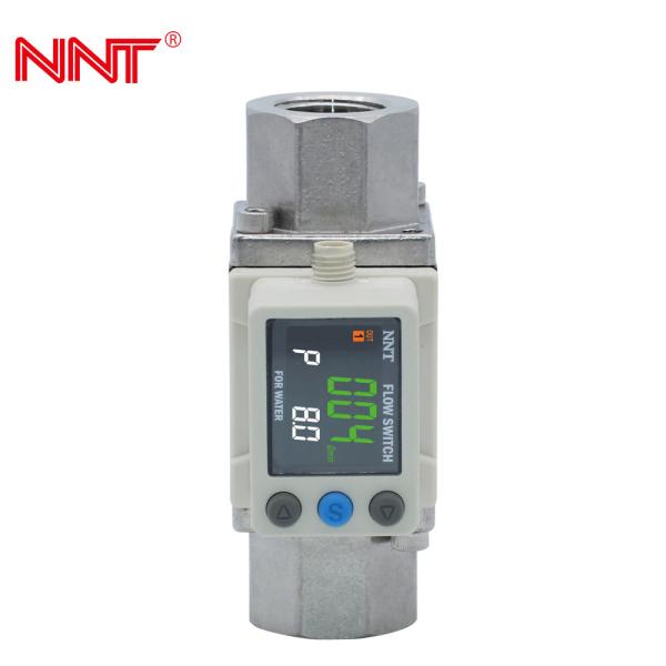 Cheap NPF3W7 Series Digital Water Flow Switch Controller Karman Vortex Sensor 350L/min for sale