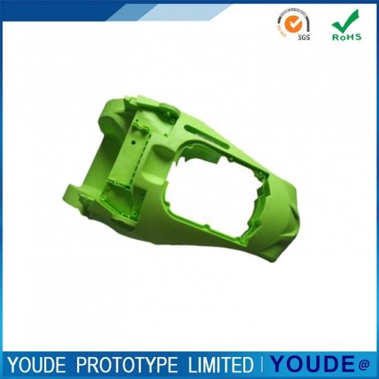 Cheap Fast Rapid Prototype Plastic Services CNC Machining ABS Part in Green for sale