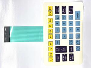 Best LED Embeded Backlight Matrix FFC Embossed Membrane Switch With Errows wholesale