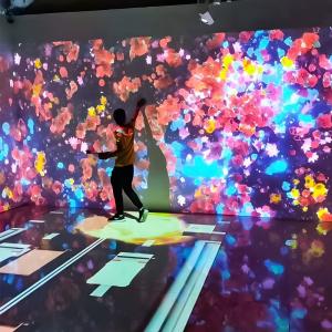 Best Immersive 360 Projection Interactive Wall Projector 3 Channels wholesale