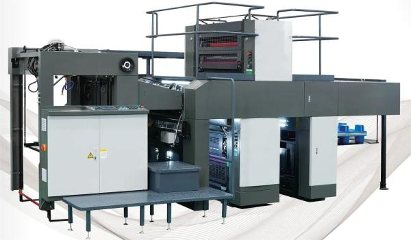 Cheap Double Side Single Color Alcohol Dampening A1 Format Offset Book Printer for sale
