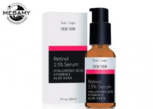 Best Retinol Face Serum 2.5% with Hyaluronic Acid , Aloe Vera , Vitamin E - Boost Collagen Production wholesale