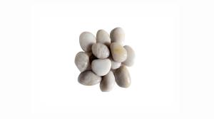 Sliced Pebble Stone Tiles High Consistency  Sturdy Mesh Backing Seamless Install