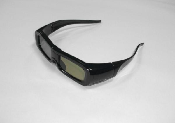 Cheap Rechargeable Universal Active Shutter 3D Glasses With IR Receiver for sale