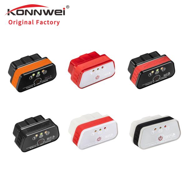 Cheap Portable Obd2 Wifi Auto Scanner / Precise Wifi Adapter Diagnostic Tool for sale