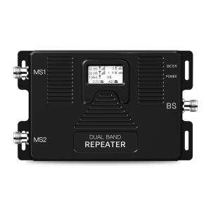 China Dual Band 1800MHz 2100MHz Mobile Signal Boosters Output Power 20dBm on sale