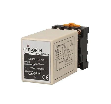 Cheap C61F-GP AC 220V Float less Level Switch Sensor Liquid Control Relay 8 Pin SPDT & Base for sale