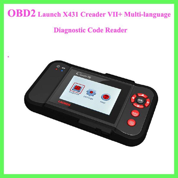 Cheap Launch X431 Creader VII+ Multi-language Diagnostic Code Reader for sale
