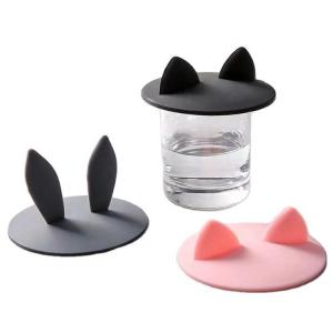 China Silicone Rubber Custom Food Grade Cup Lid Silicone Cup Lid Dust Proof on sale