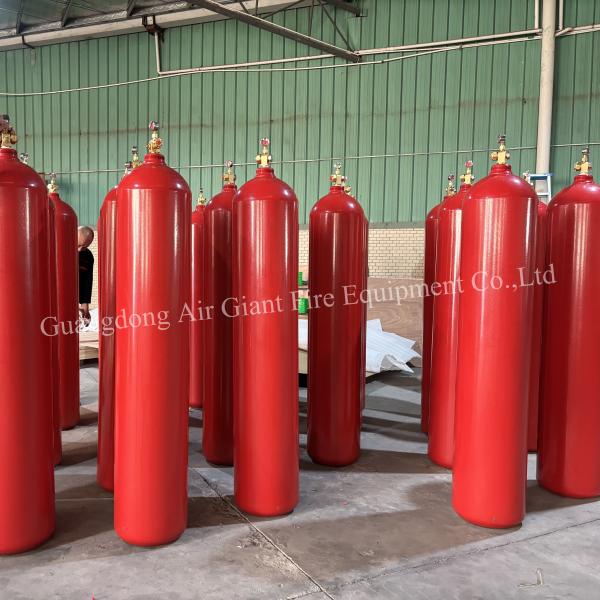 Cheap Customized Argonite IG55 Inert Gas Fire Suppression System Cylinder With Flame Detection for sale