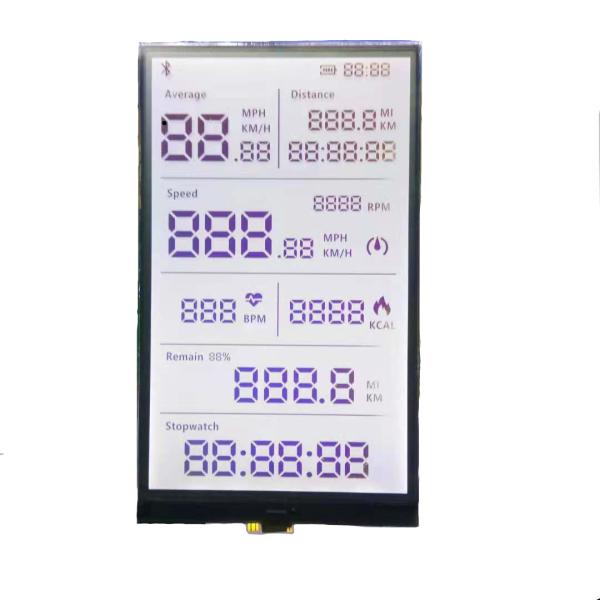 Cheap Static Drive Transflective SPI Interface LCD COG Module for sale