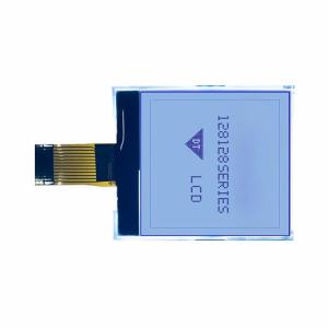 600 Cd/M2 Monochrome LCD Panel 128x128 LCD Display SPI Interface