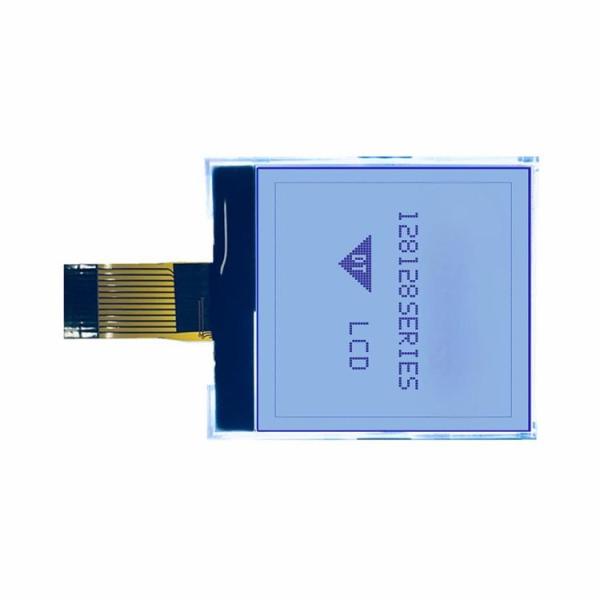 Cheap 600 Cd/M2 Monochrome LCD Panel 128x128 LCD Display SPI Interface for sale