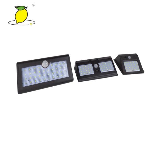Cheap IP65 Wireless Solar Rechargeable LED Light Wall Mounted With Motion Sensor for sale