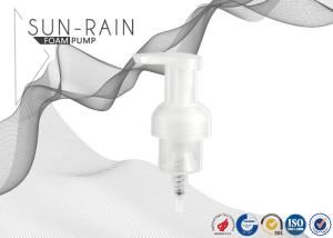 Best Clear Plastic 40mm Foam Soap Dispenser Pump Cosmetic Pp Transparent Soap Pump SR502C1 wholesale