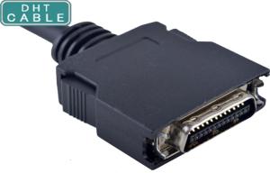 High Flex Custom SCSI Cable Assembly , 26 Pin Male Latch Type For Workstation / RAID