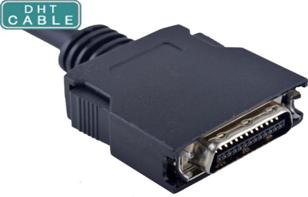 Cheap High Flex Custom SCSI Cable Assembly , 26 Pin Male Latch Type For Workstation / RAID for sale