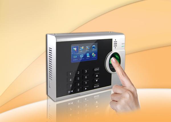 Cheap Fingerprint Time Attendance System With 3 inch TFT color screen for sale