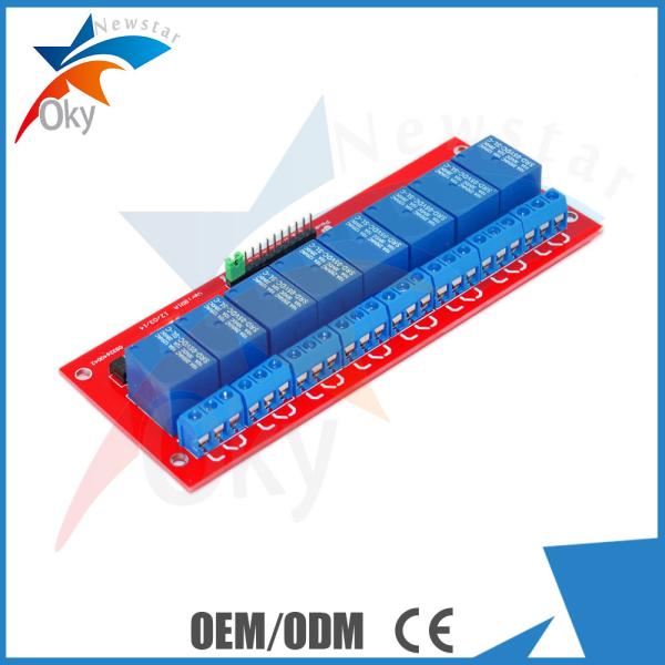 Cheap 5V / 12V Arduino 8 Relay Module Control Board With Optocoupler Isolation for sale