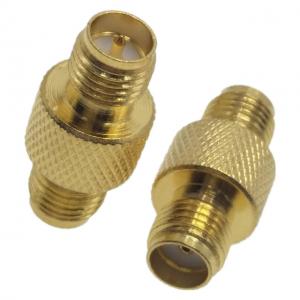Best ROHS Straight Golden RP SMA Female RF Antenna Connector wholesale