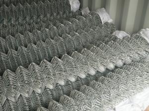 Pvc Coated Galvanized Chain Link Fencing 15.0m Length For Playground And Gardens