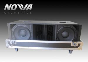 Best Double 12 Inch Line Array Speakers , Three Way Stage Sound Equipment wholesale