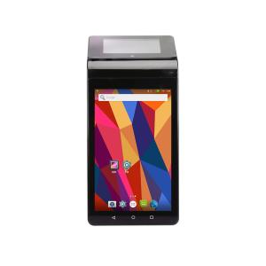 China Point Of Sale Dual Screen Pos Terminal 7 Inch + 3.5 Inch With 58mm Printer on sale
