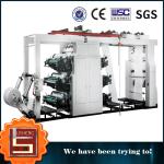 energy saving 6 Color Web High Speed Flexo Printing Machine With Boat