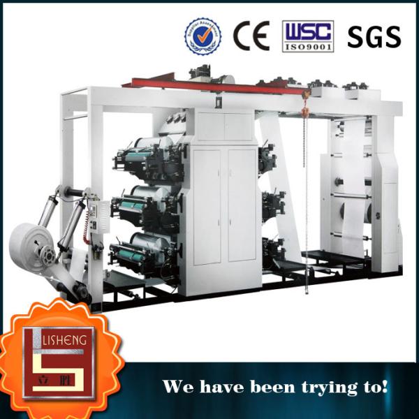 Cheap energy saving 6 Color Web High Speed Flexo Printing Machine With Boat for sale