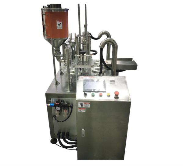 Cheap Automatic Rotary Tomato Chilli Sauce Cup Filling And Sealing Machine for sale