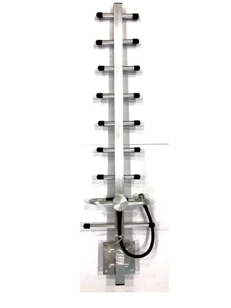 Cheap GSM / UMTS Outdoor Directional Antenna , 9 Elements High Gain External Wifi Antenna for sale