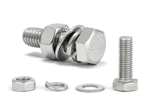 Cheap Bolzen Hex Washer Head Screw M40 Black Oxide Hex Bolts for sale