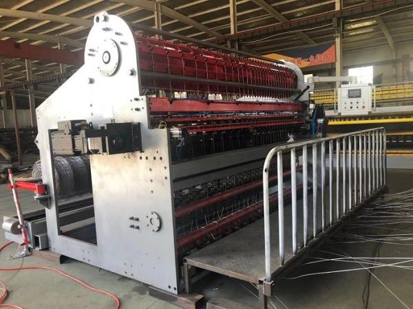 Cheap Fixed Knot Fence Deer Fence Wire Mesh Making Machine With Crimps for sale