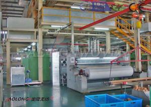 Best PP Spunbond Non Woven Fabric Making Machine with Cross / Line Embossing Pattern wholesale