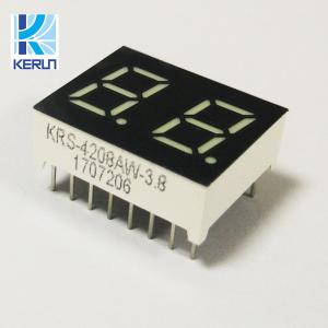 Best White 0.4 Inch Dual Digit 7 Segment LED Displays Common Anode wholesale