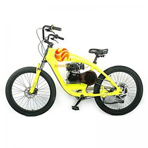 Best New Model 4-Stroke OHV 80CC 26 1.1KW Chopper Bike Gas Bicycle Chopper Bicycle Gas Bike wholesale