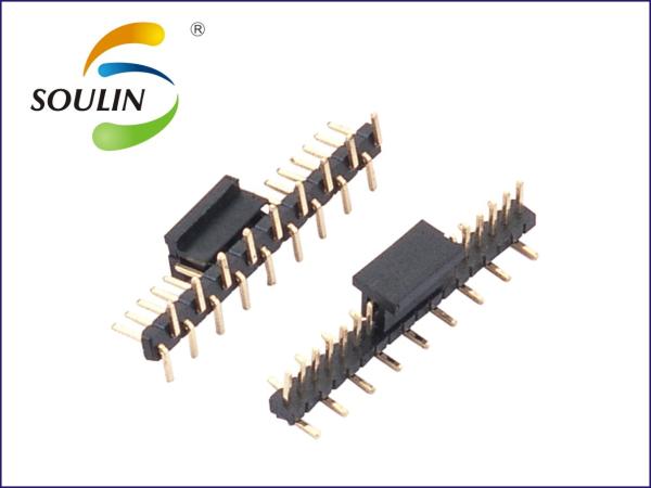 Cheap Single Row Pin Header Connectors 1mm Pitch for sale