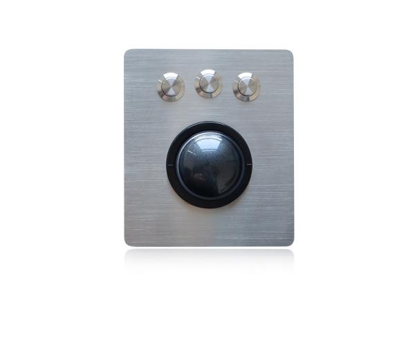 Cheap IP65 Vandal Proof Trackball Pointing Device 50mm Removable Laser Trackball for sale