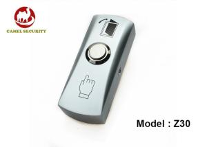 Best Zinc Alloy Housing Request To Exit Button , Lightweight 12VDC Press To Exit Button wholesale