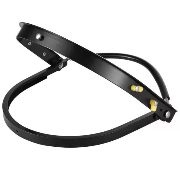 Cheap ABS Faceshield Bracket Safety Headgear Bracket For Hard Hat Front Mounting Safety Face Shield Adapter Bracket for sale