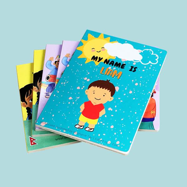Cheap Custom Children Photo Board Book Printing Service Matt lamination for sale