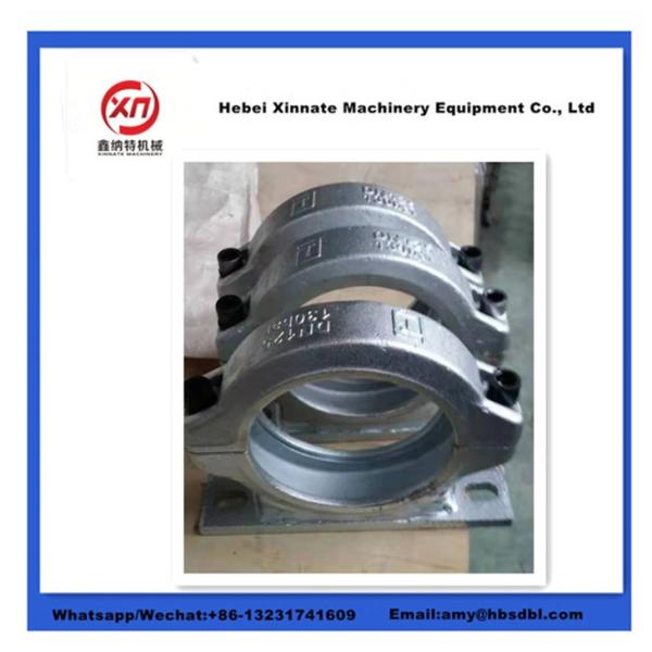 Cheap DN125 Putzmeister Concrete Pump Clamp Coupling Bolt Coupling With Base for sale