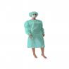 120*140cm SMS Disposable Isolation Gown Blue/Yellow Color Disposable Medical Items for sale