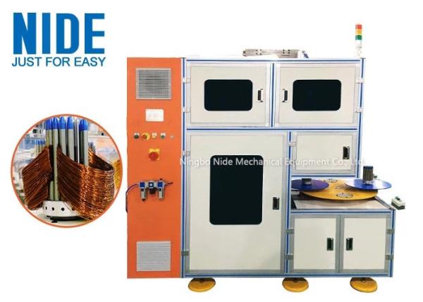 Cheap Stator Coil Winding Machine Middle Size Automatic Type Two Stations Structure for sale